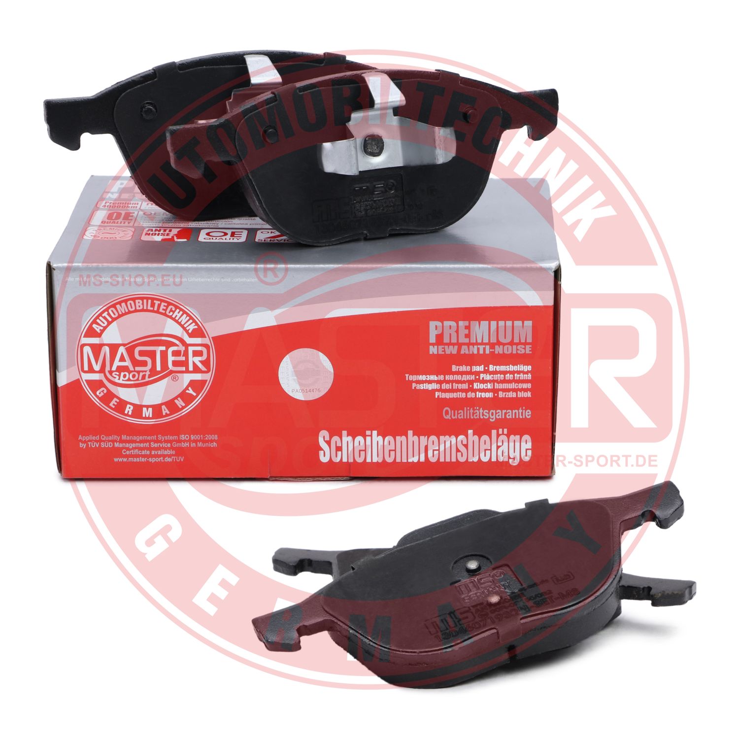 Placute frana MASTERSPORT GERMANY 13046071932N-SET-MS
